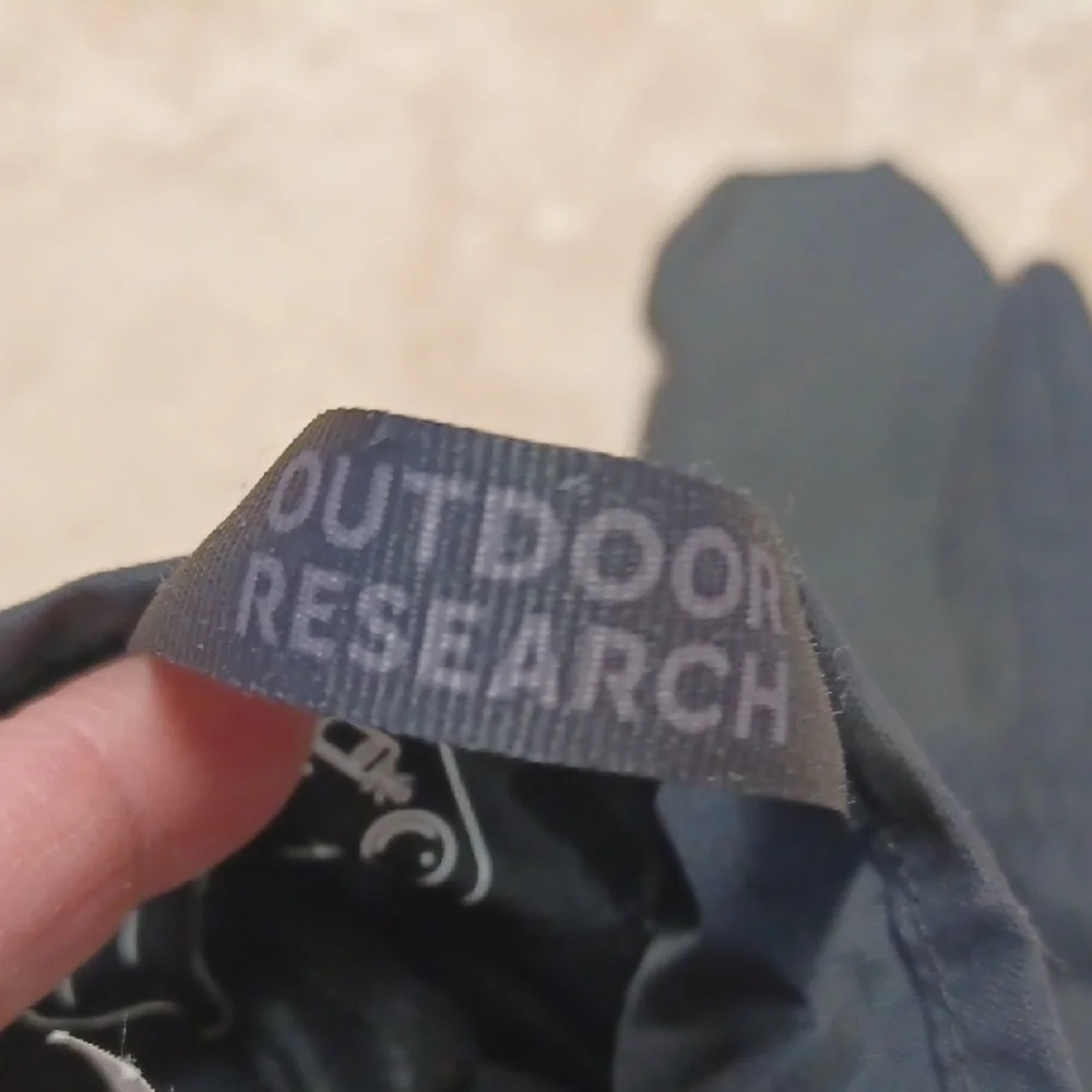 Outdoor Research Black Insulated Adrenaline Mitts, Size Toddler L(3)